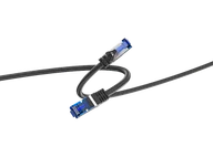 Kable miedziane - Kabel sieciowy ISY IPC-1021 5m Czarny - miniaturka - grafika 1