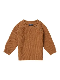 Noppies Sweter "Trumbull" w kolorze jasnobrązowym - Bluzy i sweterki niemowlęce - miniaturka - grafika 1