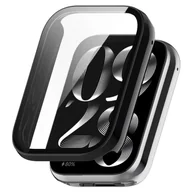 Akcesoria do smartwatchy - Etui + Szkło 2W1 do Xiaomi Mi Band 9 PRO czarne - miniaturka - grafika 1