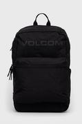 Plecaki - Volcom plecak męski kolor czarny duży z nadrukiem - miniaturka - grafika 1