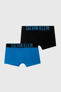 Majtki dla dzieci - Calvin Klein Underwear bokserki dziecięce 2-pack kolor niebieski - grafika 1