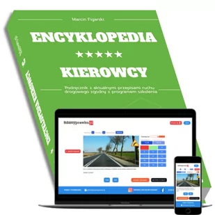 Encyklopedia kierowcy kat. C. Podręcznik + TESTY 2023  ( PRAWO JAZDY ) - Prawo - miniaturka - grafika 1