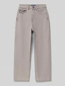 Spodnie i spodenki dla chłopców - Jeansy o luźnym kroju z mieszanki bawełny model ‘FADE’ - miniaturka - grafika 1