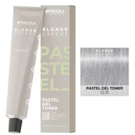 Farby do włosów i szampony koloryzujące - Indola Blonde Expert Pastel Gel, pastelowy toner w żelu, G.11, 60ml - miniaturka - grafika 1
