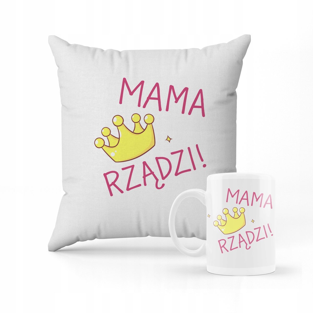 ZESTAW KUBEK + PODUSZKA Prezent na dzień mamy #3