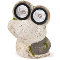 Lampy ogrodowe - Solarna dekoracja zewnętrzna Ślimak, 12,5 x 20 x 13 cm, ceramika - miniaturka - grafika 1