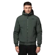 Kurtki i kamizelki sportowe męskie - Pit Bull Kurtka Zimowa Balboa II Dark Green - miniaturka - grafika 1