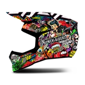 Kaski motocyklowe - Kask Cross O'Neal 3SRS Crank Dziecięcy MultiL - miniaturka - grafika 1