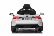 Pojazdy elektryczne dla dzieci - Pojazd BMW M4 Biały - miniaturka - grafika 1