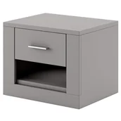 Szafki nocne - Stolik nocny IDEA ID-07 szary - miniaturka - grafika 1
