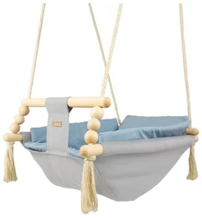 Leżaczek Bujak Bujaczek Hamak Hamaczek Huśtawka Kołyska Z Kołderką Leżaczek Bujak Bujaczek Hamak Hamaczek Huśtawka Kołyska Z Kołderką (Kolor: Srebrn.. - Leżaczki i huśtawki - miniaturka - grafika 1