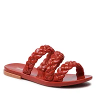 Klapki i japonki damskie - Melissa Klapki Wrap Ad 33534 Brown/Beige 51843 - miniaturka - grafika 1