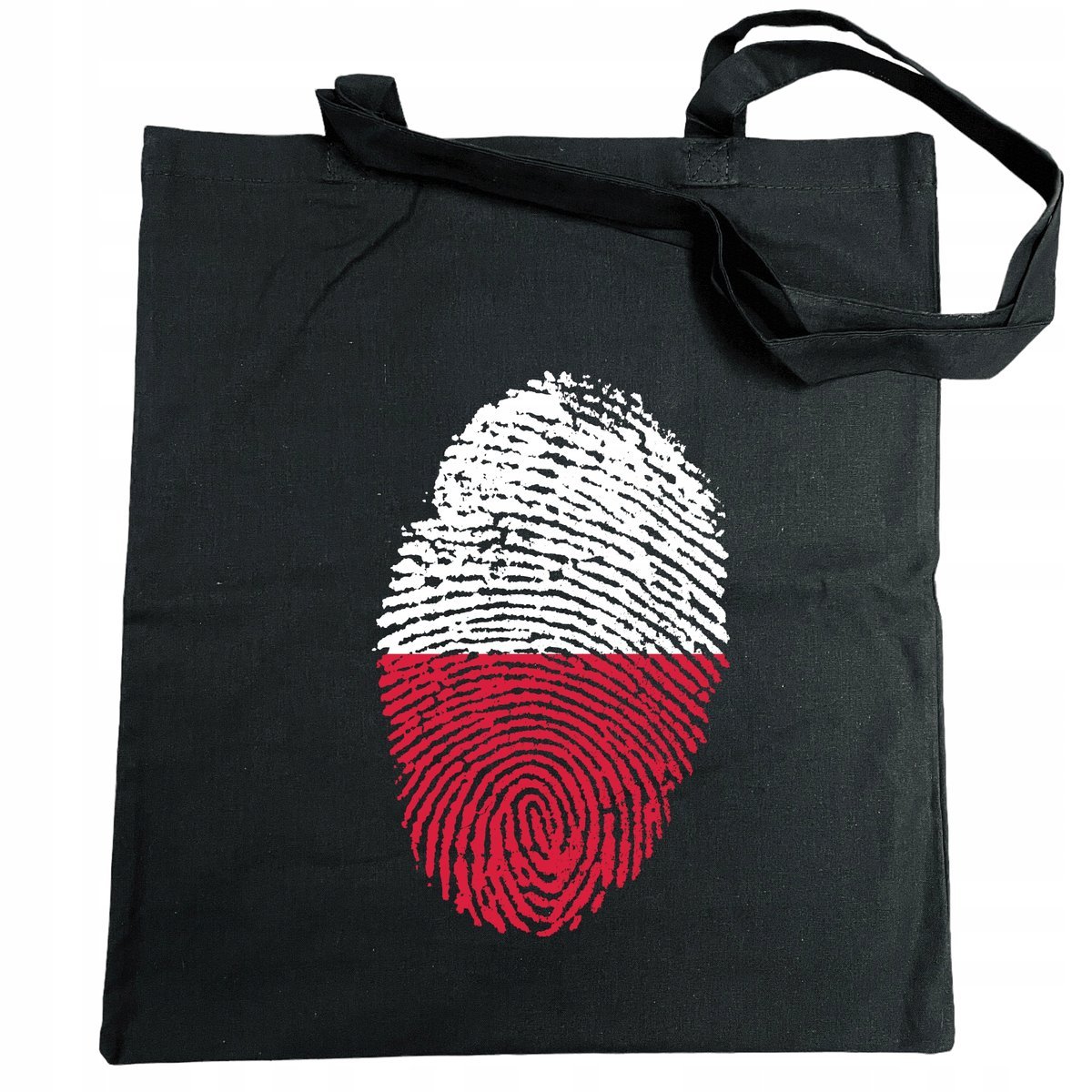 Polska Flaga Odcisk Torba Zakupowa