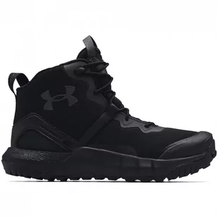 Męskie buty turystyczne Under Armour Micro G Valsetz Zip Mid Rozmiar butów (UE): 43 / Kolor: czarny - Buty trekkingowe męskie - miniaturka - grafika 1