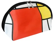 Kosmetyczki, organizery i kuferki - Kosmetyczka Kompozycja w czerwieni, żółci, błękicie i czerni Piet Mondrian - miniaturka - grafika 1