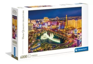 Clementoni Puzzle 6000 HQ Las Vegas 36528 - Puzzle - miniaturka - grafika 1