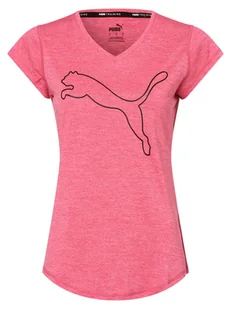 Puma - T-shirt damski, wyrazisty róż - Koszulki sportowe damskie - miniaturka - grafika 1