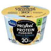 Desery mleczne - Valio Profeel Pudding proteinowy o smaku waniliowym i bezowym 180 g - miniaturka - grafika 1