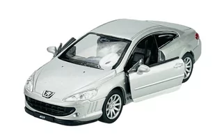 WELLY PEUGEOT 407 SREBRNY 1:34 SAMOCHÓD NOWY METALOWY MODEL - Samochody i pojazdy dla dzieci - miniaturka - grafika 1