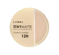 Pudry do twarzy - LAMEL Basic Puder kompaktowy Stay Matte 12H nr 402 12g - miniaturka - grafika 1
