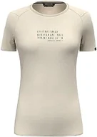 Koszulki i topy damskie - Salewa Pure Box Dryton T-shirt damski, Oatmeal, M - miniaturka - grafika 1
