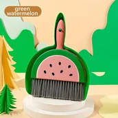 Inne - TEMU 1 Zestaw Kolorowych Mini Mopa i Szufelki - Przyjazny dla Dzieci, Kompaktowy do Czyszczenia Biurka i Stołu - Idealny do Sypialni, Łazienki, - miniaturka - grafika 1