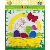 Zabawki kreatywne - Hasta Naklejki żelowe Wielkanoc 12szt - miniaturka - grafika 1