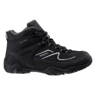 Buty dla dziewczynek - Elbrus, Buty dziecięce, wysokie, Maash Mid WP Teen, Black/Dark Grey, 38 - miniaturka - grafika 1