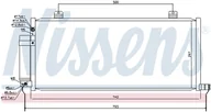 Chłodnice - Chłodnica klimatyzacji NISSENS 941029 7812A174 MITSUBISHI - miniaturka - grafika 1