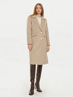 Guess Płaszcz zimowy Nancy W4BL32 WGJG2 Beżowy Regular Fit - Płaszcze damskie - miniaturka - grafika 1