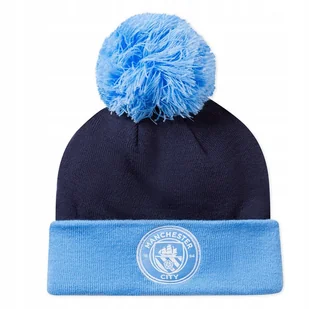 Puma Czapka Mcfc Ess Pom Pom 02561303 R Uniwersalny - Czapki damskie - miniaturka - grafika 1