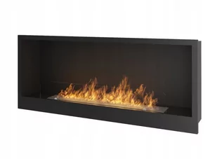 Biokominek Infire Inside 1200 black z szybą - Biokominki - miniaturka - grafika 1
