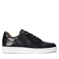 Sneakersy męskie - Sneakersy Polo Ralph Lauren 809945156003 Czarny - miniaturka - grafika 1