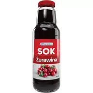 Soki i napoje niegazowane - NaturAvena Sok z żurawiny 100% 750ml - - miniaturka - grafika 1