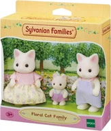 Figurki dla dzieci - Sylvanian Families Rodzina Kwiatowych Kotów 5373 - miniaturka - grafika 1