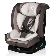 Foteliki samochodowe - Fotelik Samochodowy 40-150 cm Lionelo Aart i-Size Beige Latte - miniaturka - grafika 1