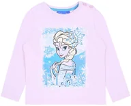 Bluzki damskie - Różowa Bluzka Elsa Kraina Lodu Disney 2-3 Lata 98Cm - miniaturka - grafika 1