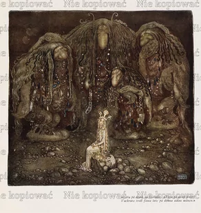 Naprasowanka John Bauer malarstwo romantyzm 6 - Pasmanteria - miniaturka - grafika 1