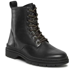 TAMARIS DAMSKIE BOTKI CZARNE GŁADKIE 39 JWA - Botki damskie - miniaturka - grafika 1