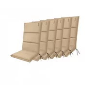 Poduszki ogrodowe - CITY 4417 wysoki - zestaw 6 sztuk - poduszek na fotele i krzesła - miniaturka - grafika 1