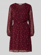 Sukienki - Sukienka casualowa taliowana z bufiastymi rękawami model ‘CERA’ - miniaturka - grafika 1