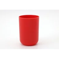 Kubki na szczoteczki do zębów - Kubek SIMPLY czerwony - miniaturka - grafika 1