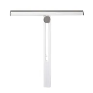 Myjki do okien - Składana skrobaczka do okien, wszechstronne obrotowe narzędzie do czyszczenia okien, blatów, podłóg i nie tylko (białe) - miniaturka - grafika 1