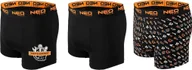 Majtki męskie - Neo Bokserki basic, 3-pack, rozmiar M - miniaturka - grafika 1