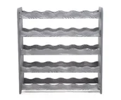 Stojaki na wino - Regał na wino RW-16 30 butelek - Szary Dekor / Wamar-Sosenka - miniaturka - grafika 1