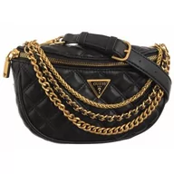 Torebki damskie - Torebka Giully Mini Belt Bag HWQA87 48800 Black (GU565-a) Guess - miniaturka - grafika 1