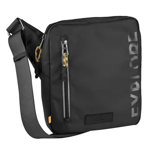 camel active Unisex Explore torba na ramię, czarna, czarny - Torby męskie - miniaturka - grafika 1