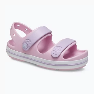 Buty dla dziewczynek - Sandały dziecięce Crocs Crocband Cruiser Kids 209424 ballerina/lavender | WYSYŁKA W 24H | 30 DNI NA ZWROT - grafika 1