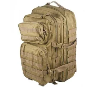 Mil-Tec Plecak wojskowy 2-komorowy Assault Large 36 Coyote roz uniw 14002205) 14002205 - Plecaki - miniaturka - grafika 5
