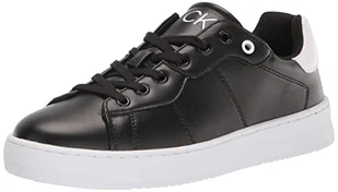 Calvin Klein Męskie trampki Lucio, czarne, 40 UK - Trampki męskie - miniaturka - grafika 1